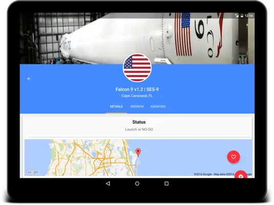 Space Launch Now android App screenshot 3