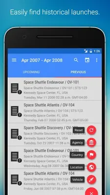 Space Launch Now android App screenshot 7