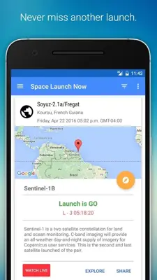 Space Launch Now android App screenshot 8